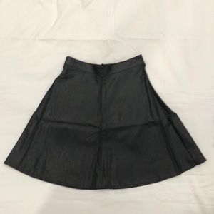 H&M “Leather” Skirt